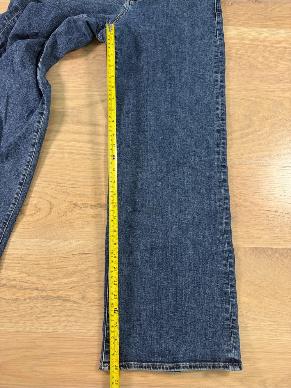 Madewell The Wide-Leg Jean High Rise Medium Wash Blue Denim Size 30